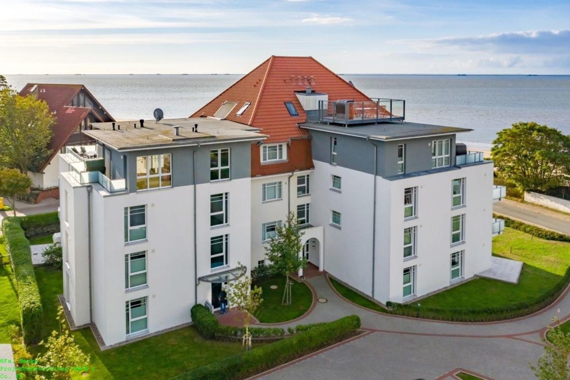Schloss Am Meer - Whg3 Grosse Terrasse Mit Meerblick Wyk auf Föhr エクステリア 写真